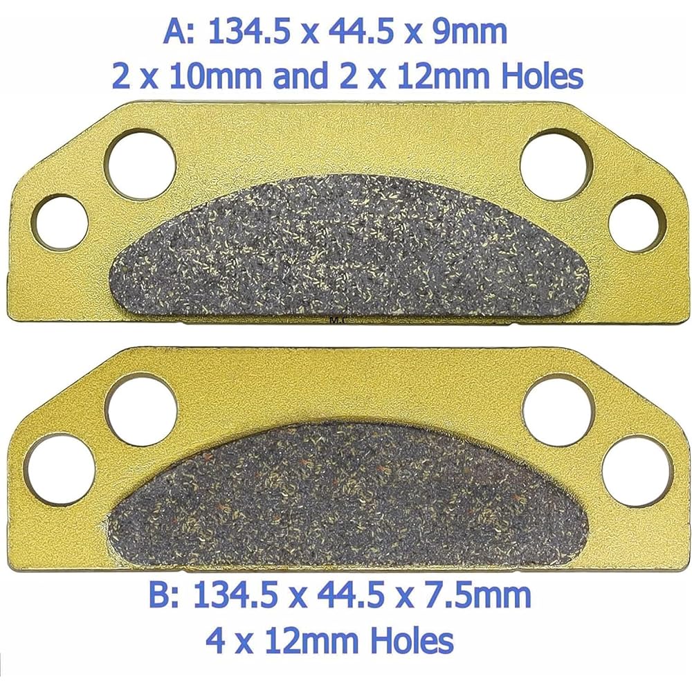 Parking Brake for Polaris Ranger 2X4 4X4 6X6 500 700 800 900 XP Crew EV 2005-2016 - Hand Brake Pad for John Deere 550 620I 850D AM137438 Gator (requires modification) - for KIOTI MECHRON 221 0 2200 20 2240 FA659