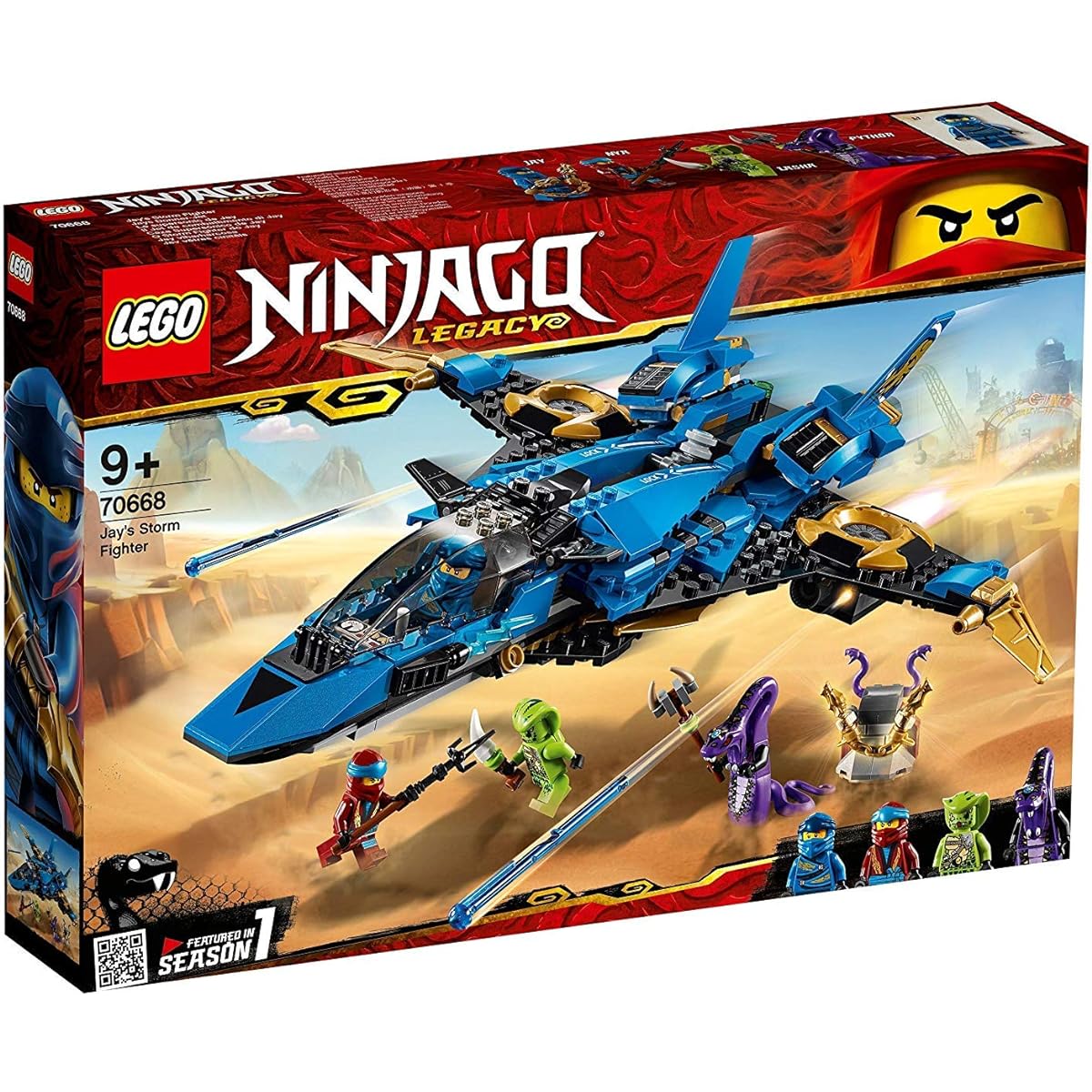 LEGO Ninjago Jay's Lightning Fighter 70668 Blocks Toys for Boys