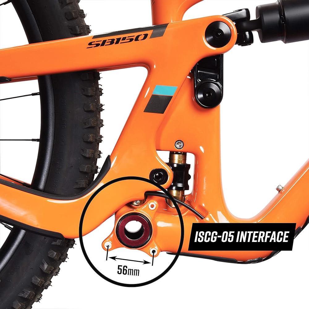 Funn Zippa AM bicycle, MTB chain guide, ISCG05 mount, BSA type BB, suitable for enduro and trail riding.