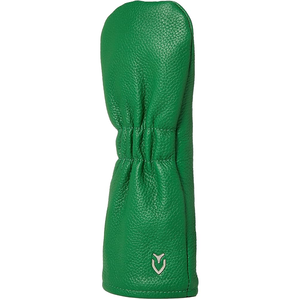 Leather head cover number HC1122 FW#3 Green