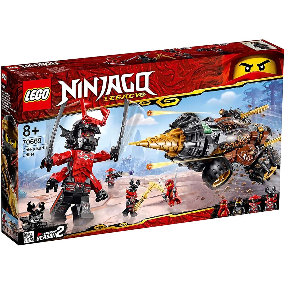 LEGO Ninjago Cole's Earth Driller 70669 Blocks Toys for Boys