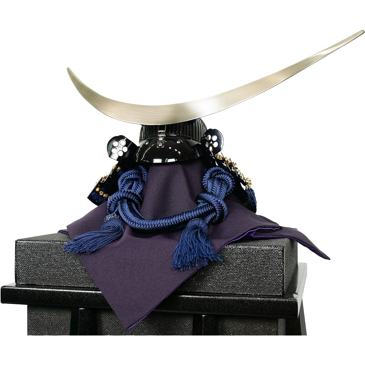 May Doll by Kanzo, Date Masamune, 1/3 helmet ornament with bronze front