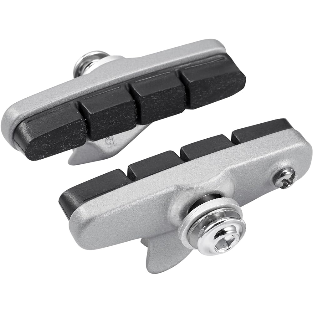 SHIMANO Repair Parts R55C2 Cartridge Type Brake Shoe Set (Left and Right Pair/Silver) BR-5600 BR-5600-L BR-5700-S Y88T98040