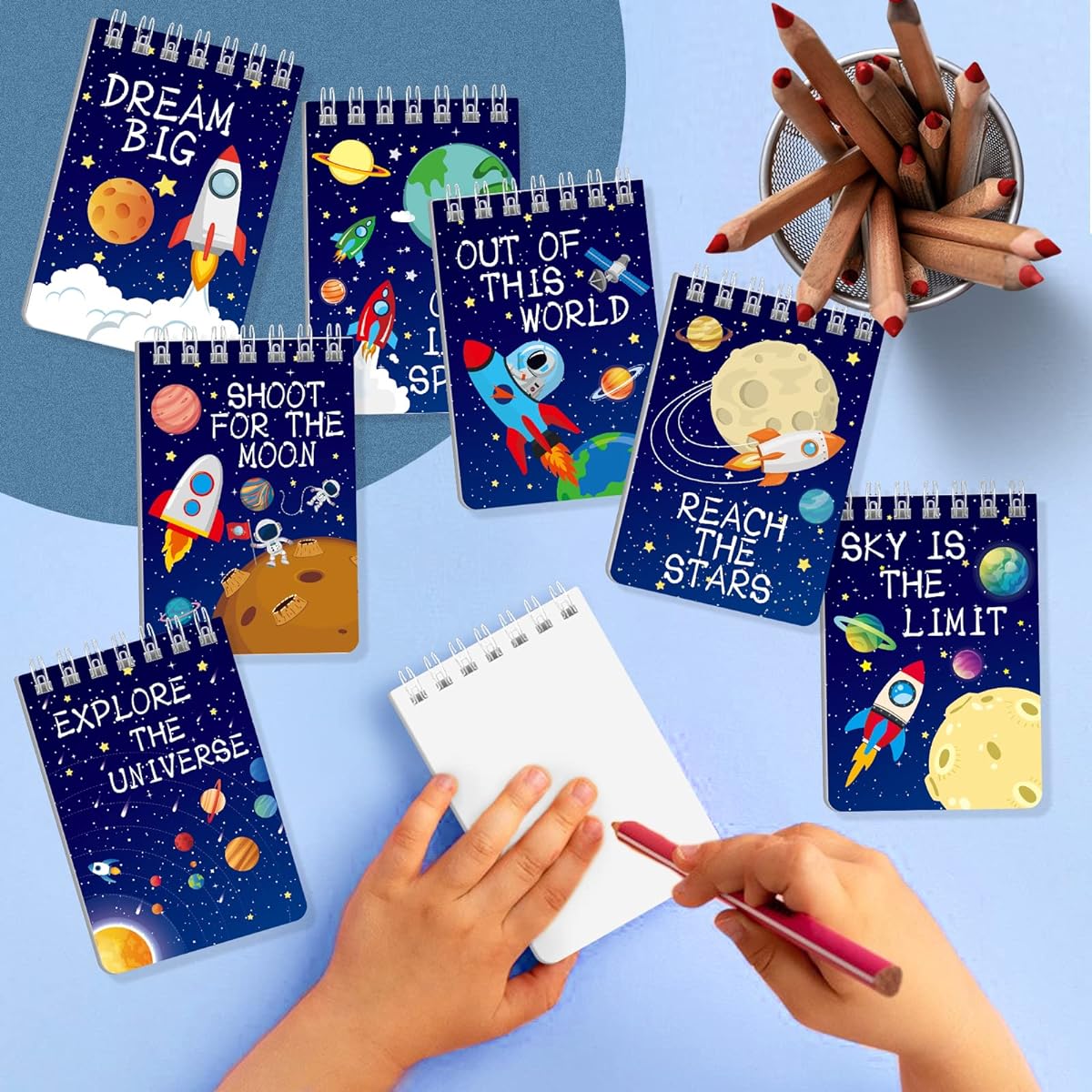 Outer Space Mini Party Favors Gifts Goodie Bag Decorations 32 Pack Galaxy Gifts for Kids Space Theme Birthday Party Supplies