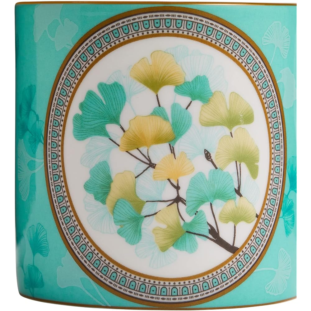 [Regular Imported Product] Wedgwood Wanderlust Mug Tokyo Mug Ginkgo Emerald Green 350ml Wedding Gift Present 1064095