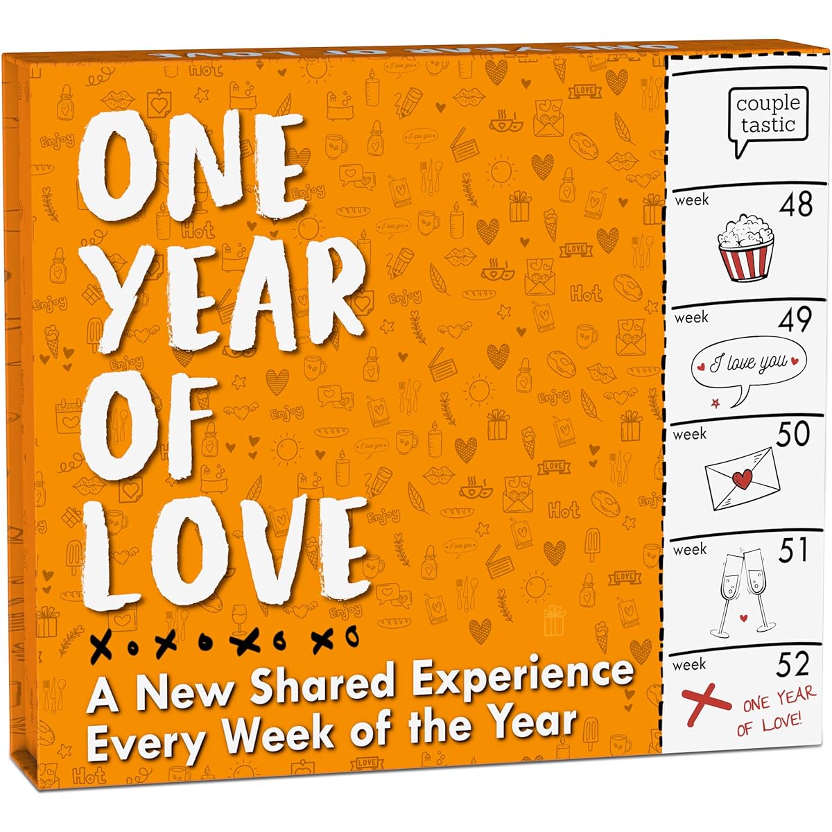 Couple Games for Weekly Quality Time - Perfect Couple Gifts - Wife Birthday Gift Ideas - Birthday Gifts for Boyfriend Gifts for Girlfriend Gifts for Couples - I Love You Gift - Games for Couples
