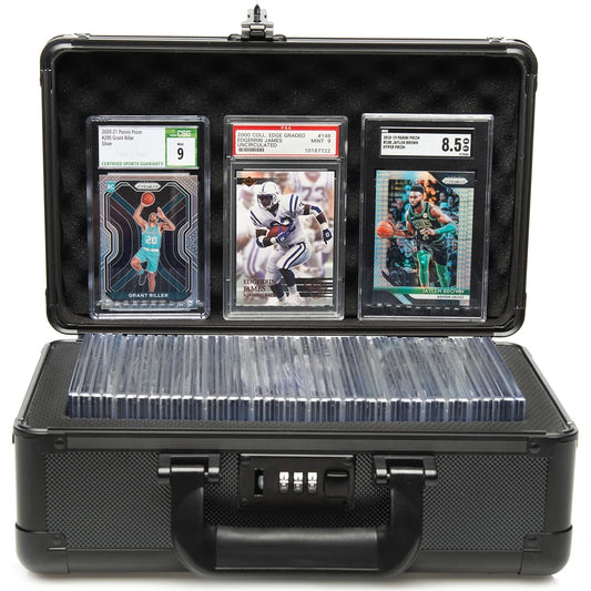 Panopply Premium Grading Card Case 40+ [PSA BGS CSG SGC HGA] Grading Card Storage Box PSA Card Case Grading Sports Card Storage Box Card Slab Case for Grading Cards Sports Card Case Grading Card Holder
