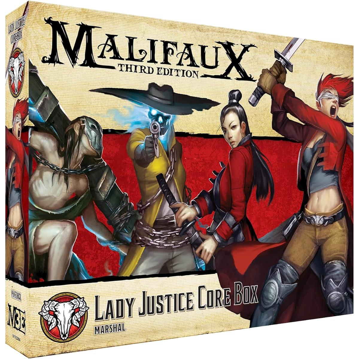 Malifaux Third Edition Lady Justice Core Box