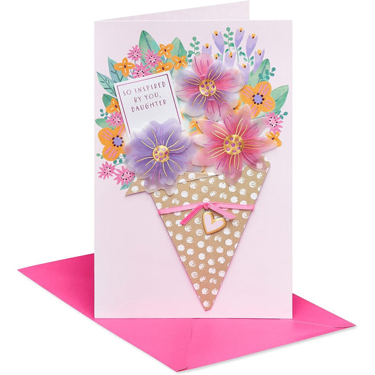 American Greetings Birthday Card for Daughter (Girls Can Do Anything)