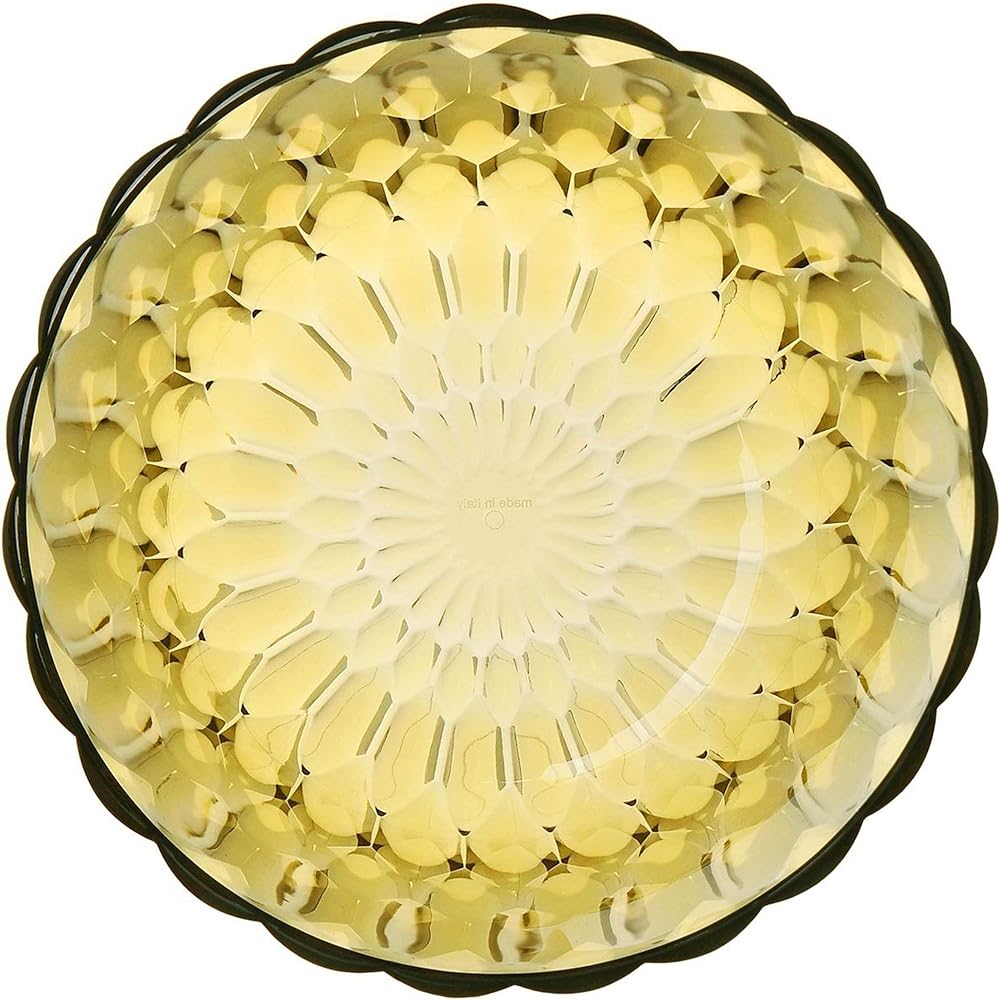 Kartell Flower Base Yellow φ23.5/H25cm Jelly Base SFAC-K1227-E1 [Authentic product from domestic exclusive agent]