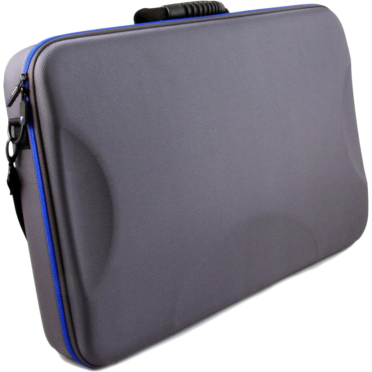 CASEMATIX DJ Controller Case Compatible with Native Instruments Traktor Kontrol S4 Mk3 Pioneer DJ DDJ-SB3 Mixer, etc. Padded Foam Hard Gray Carrying Case Only