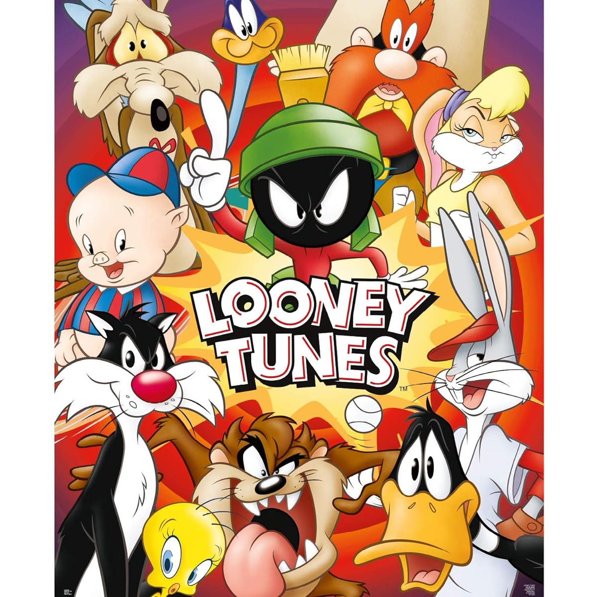 Paladone 1000 Piece Jigsaw Puzzle Looney Tunes Puzzle