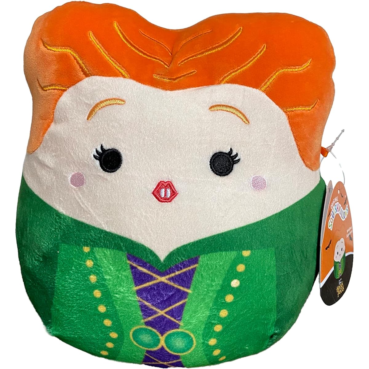 Squishmallows Halloween Hocus Pocus Witch 8" Plush Winifred Sanderson Character - Squishy Soft Plush