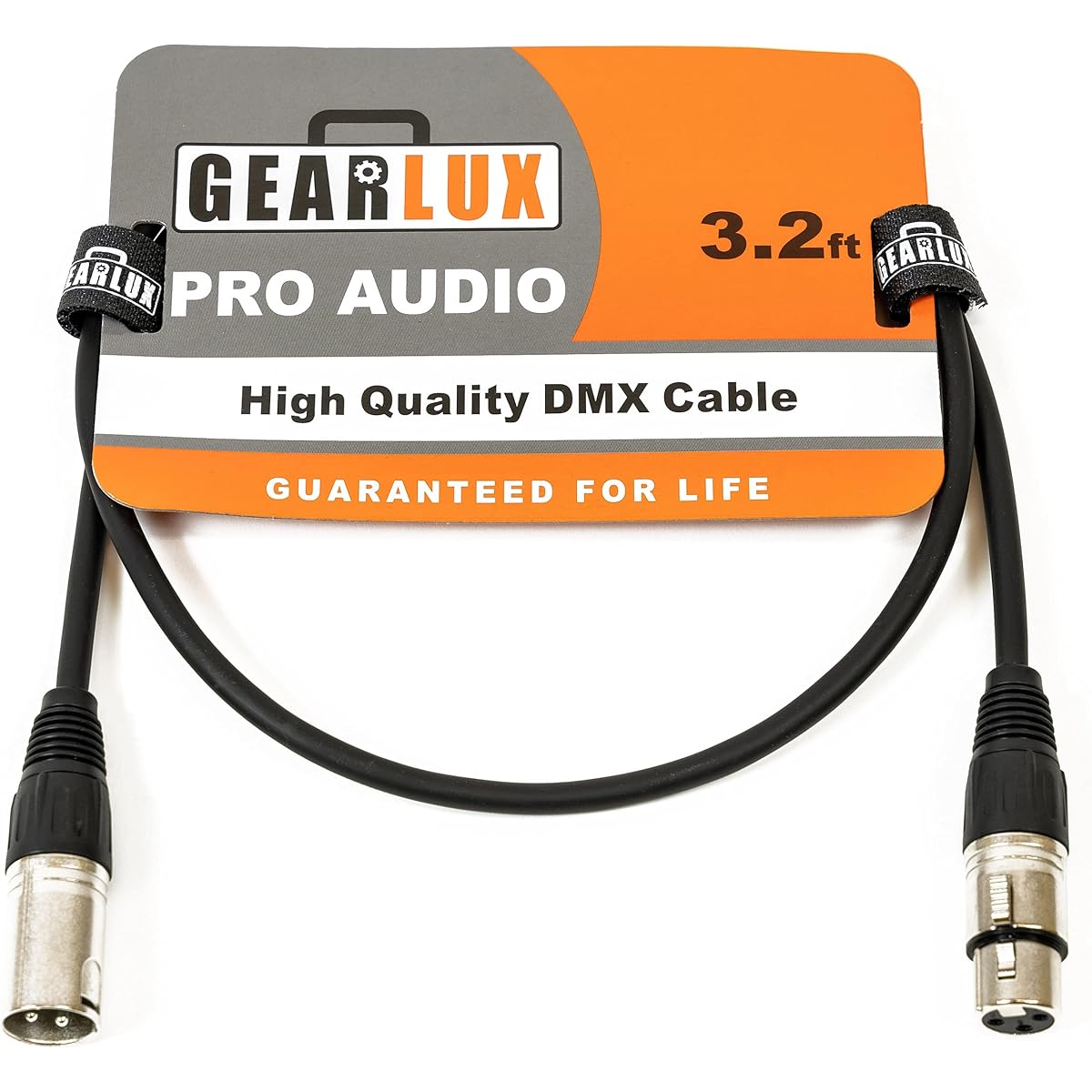 Gearlux DMX Cable 3.2ft 10 Pack