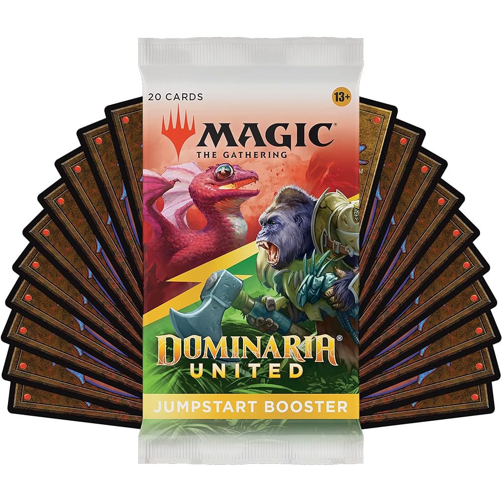 Magic: The Gathering Dominaria of Unity Jump Start Booster English Version (BOX) 18 Packs C97150000 MTG Trading Card Wizards of the Coast C97150000