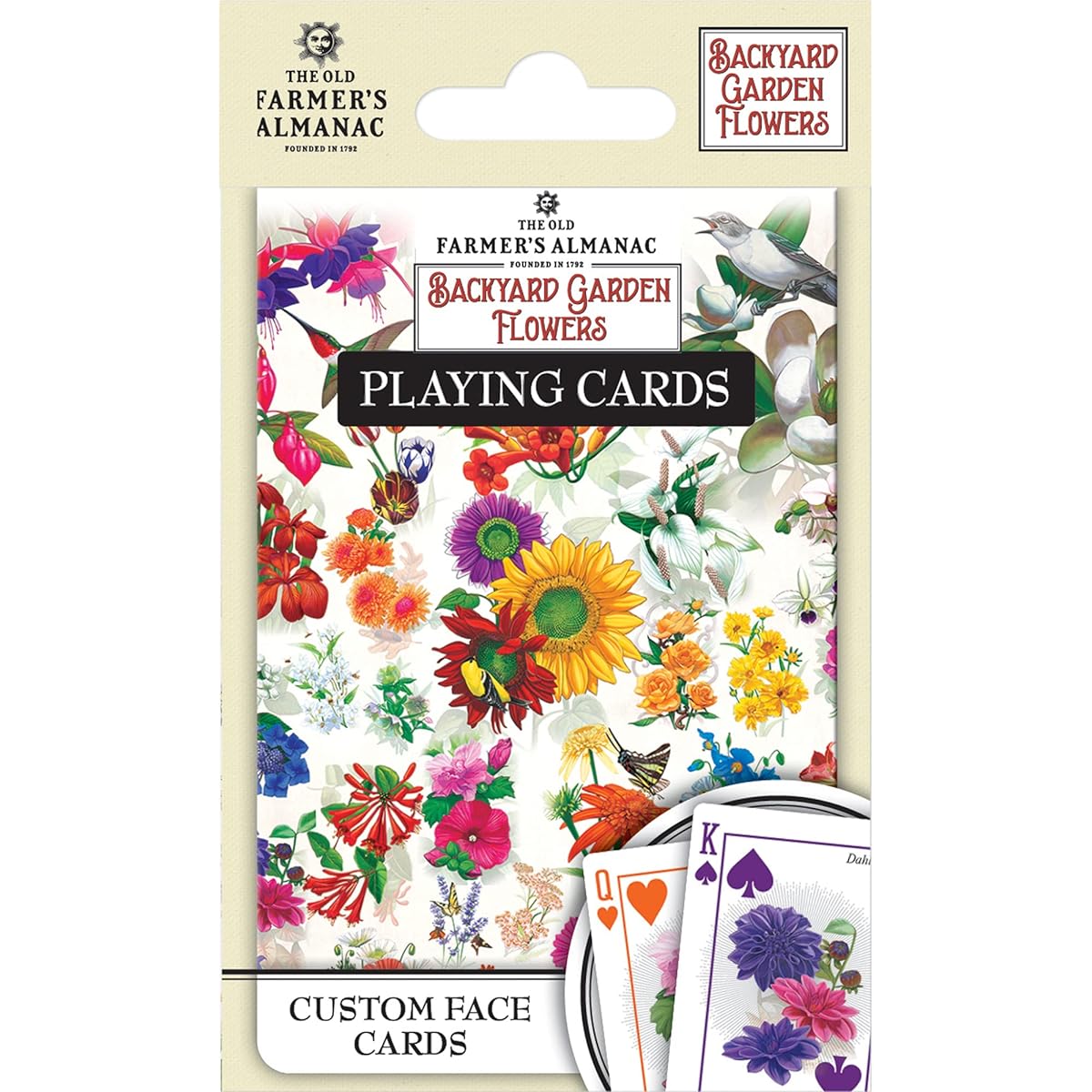 Baby Fanatics 92201: Farmer's Almanac - Flower Playing Cards