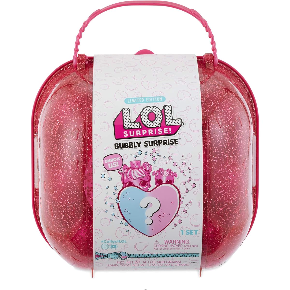 LOL Surprise L.O.L. Surprise! Bubbly Surprise Pink Doll & Pet Present Birthday Gift Kids Toy lol surprise