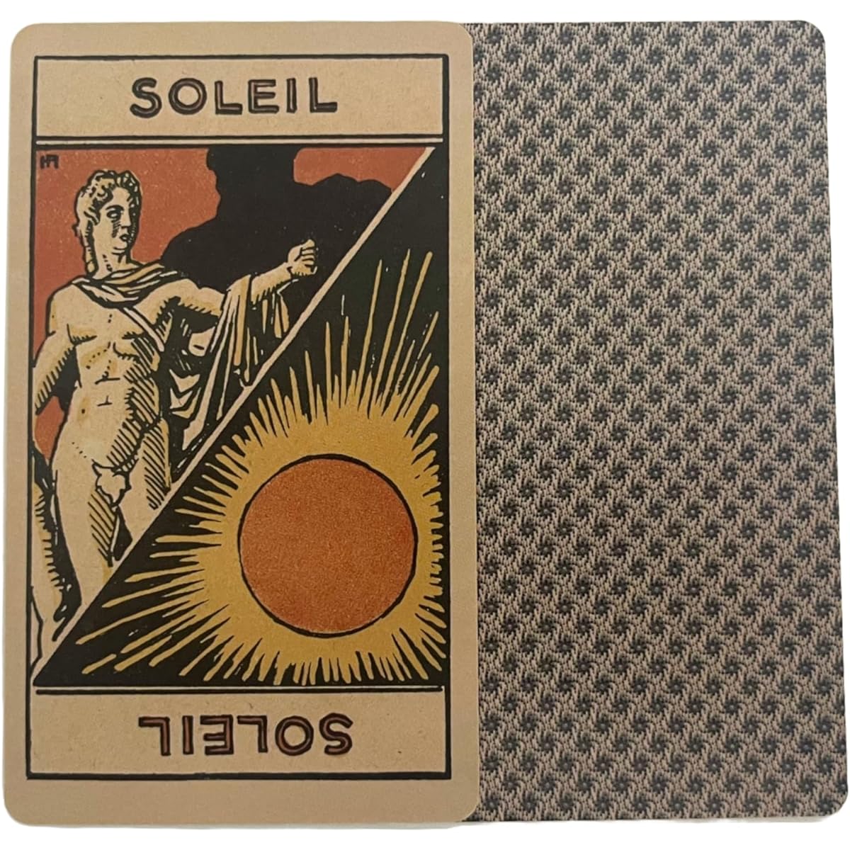 Vieux Monde Express Astrology Tarot and Guide Le Tarot Astrology Vintage Oracle Deck for Daily Readings