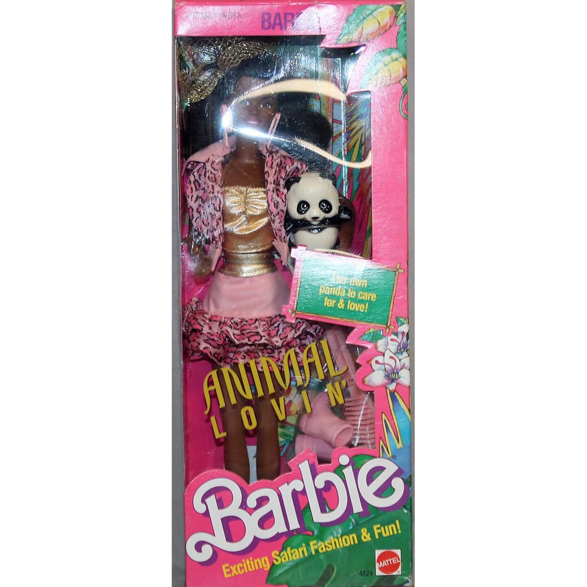 Mattel Barbie Animal Lovin Exciting Safari Fashion & Fun 1989 Collectible