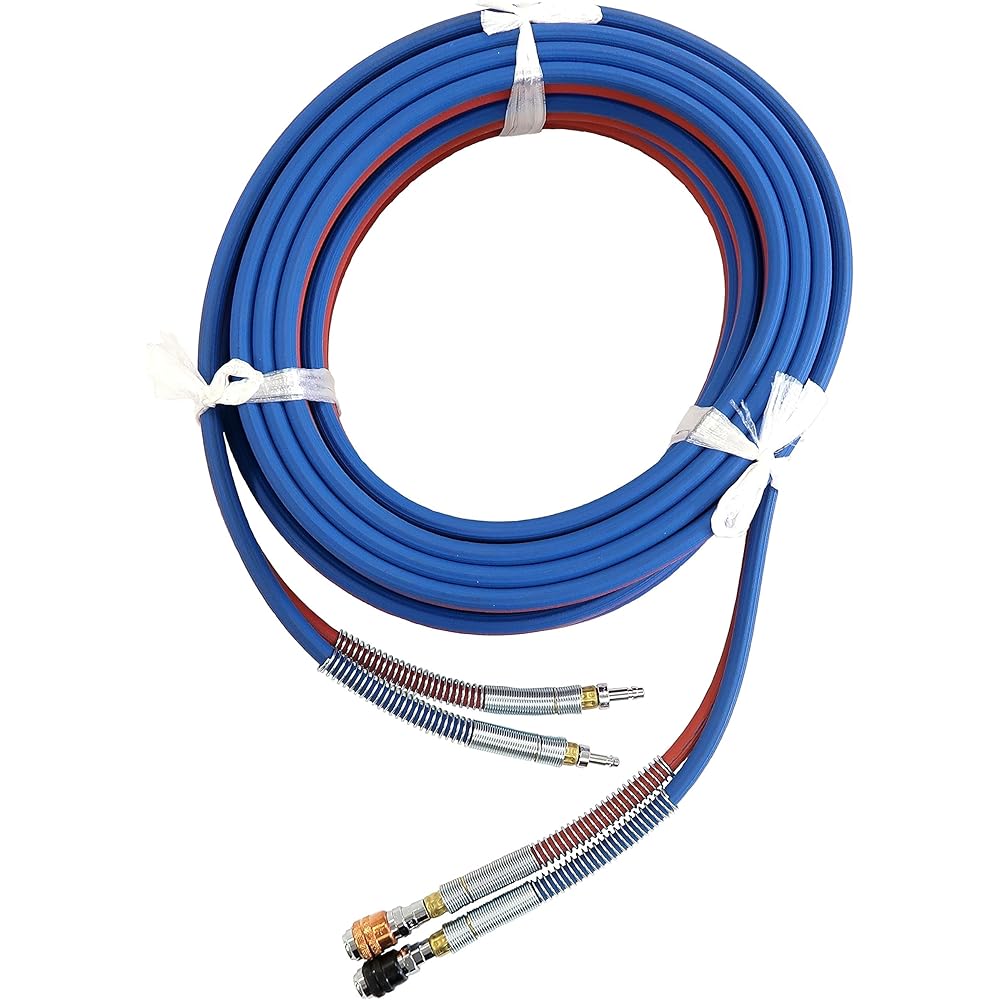 BBK Oxygen Acetylene Twin Hose Thread Type G Type Hose 10m C21
