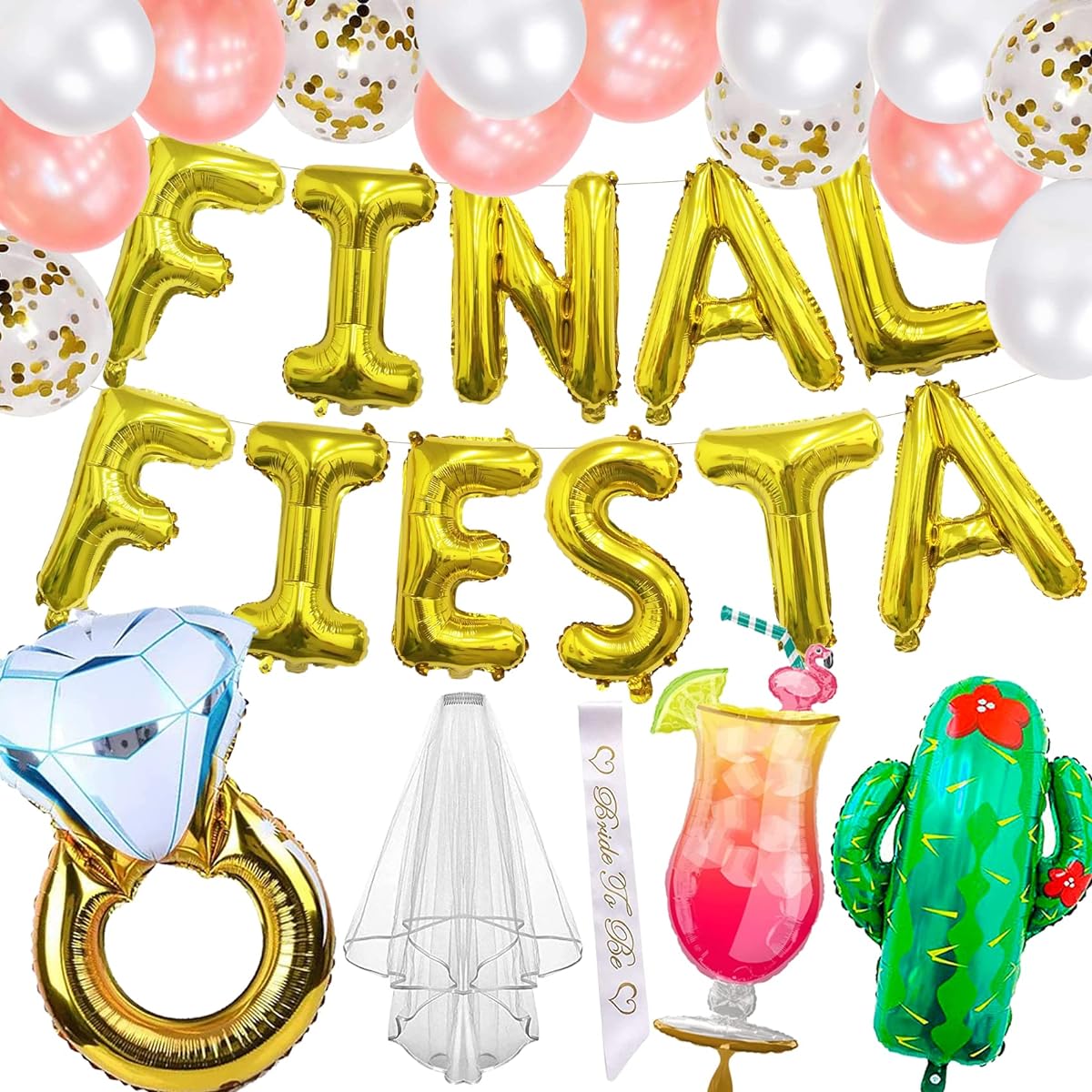 Final Fiesta Bachelorette Party Decorations