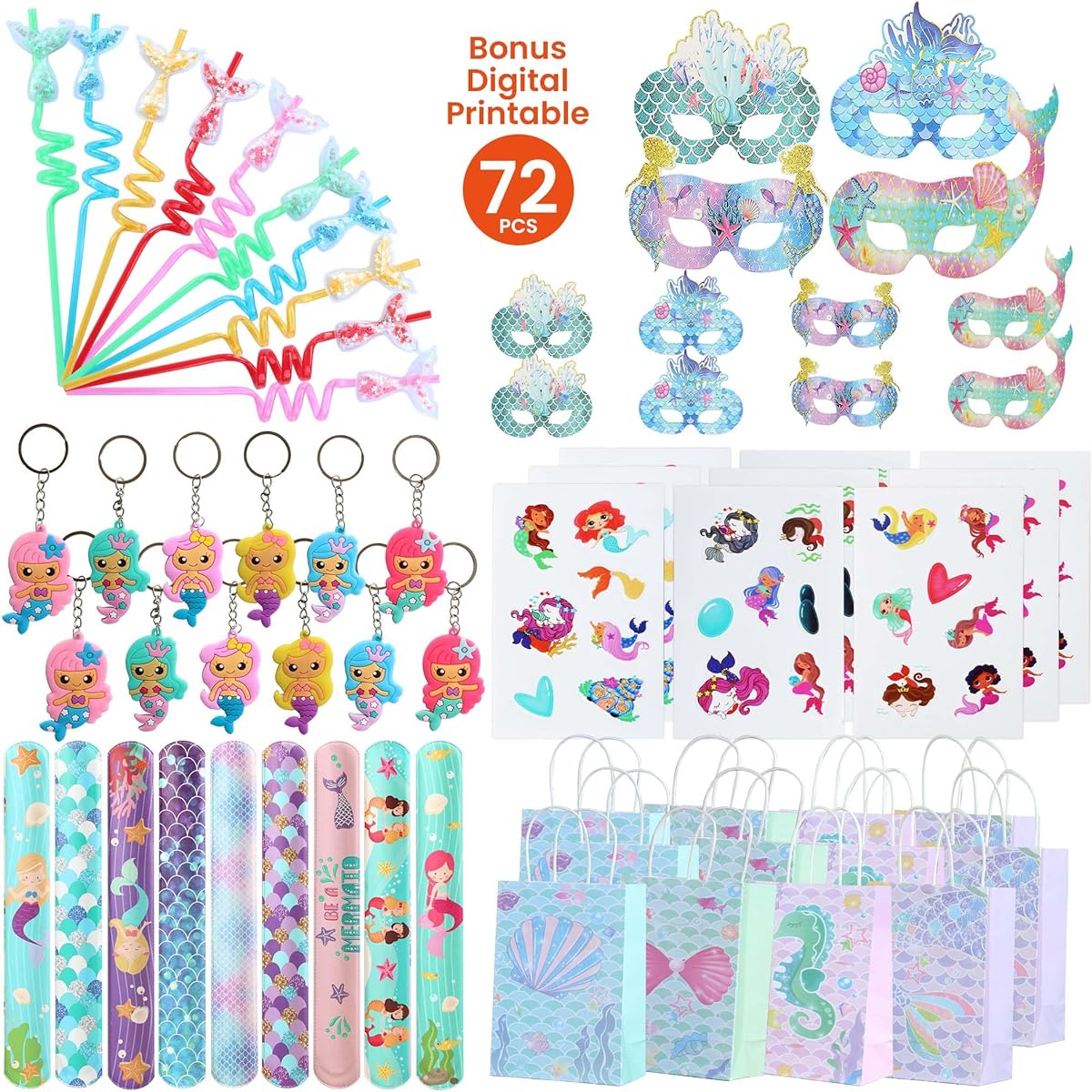 mermaid birthday party favors for kids