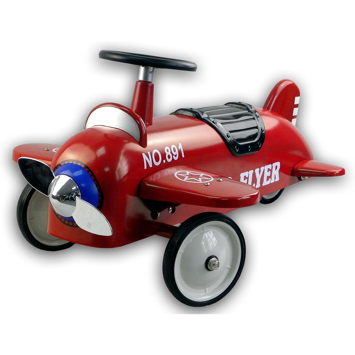 Artaburg Ride-on Toy Airplane Red WLAB89901