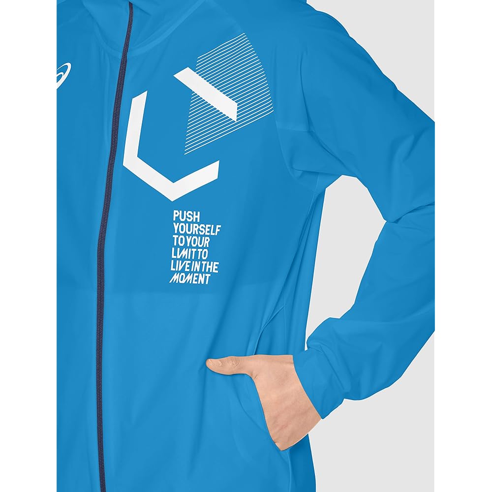 [ASICS] Training Wear LIMO Stretch Cross Hoodie Jacket 2031C186 Men's