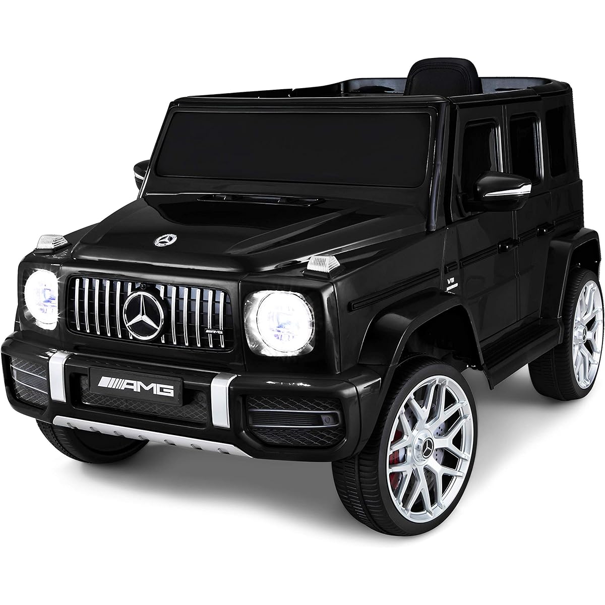 Kid Trax Electric Kids Luxury Mercedes Benz AMG G63 Car Ride-On Toy 6V Battery Remote Control Ages 3-5 Black