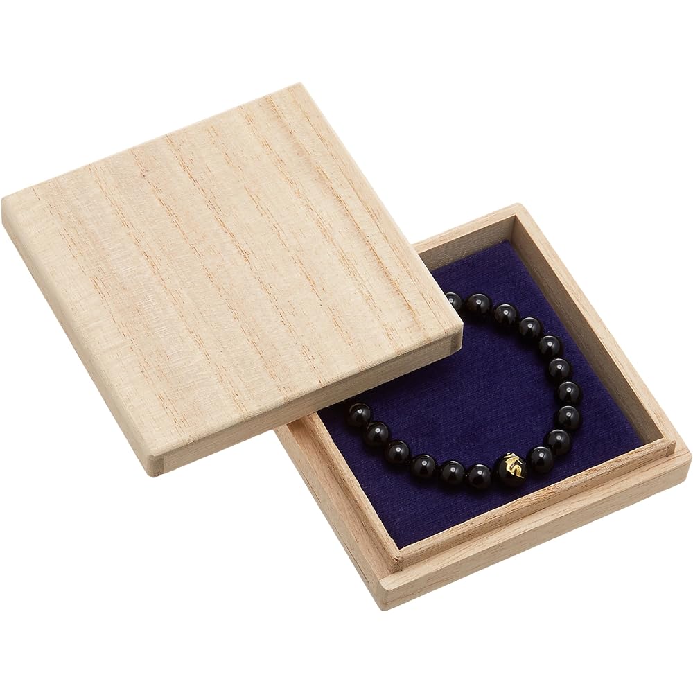 Jet black prayer beads Black Fudo Myoo 8mm