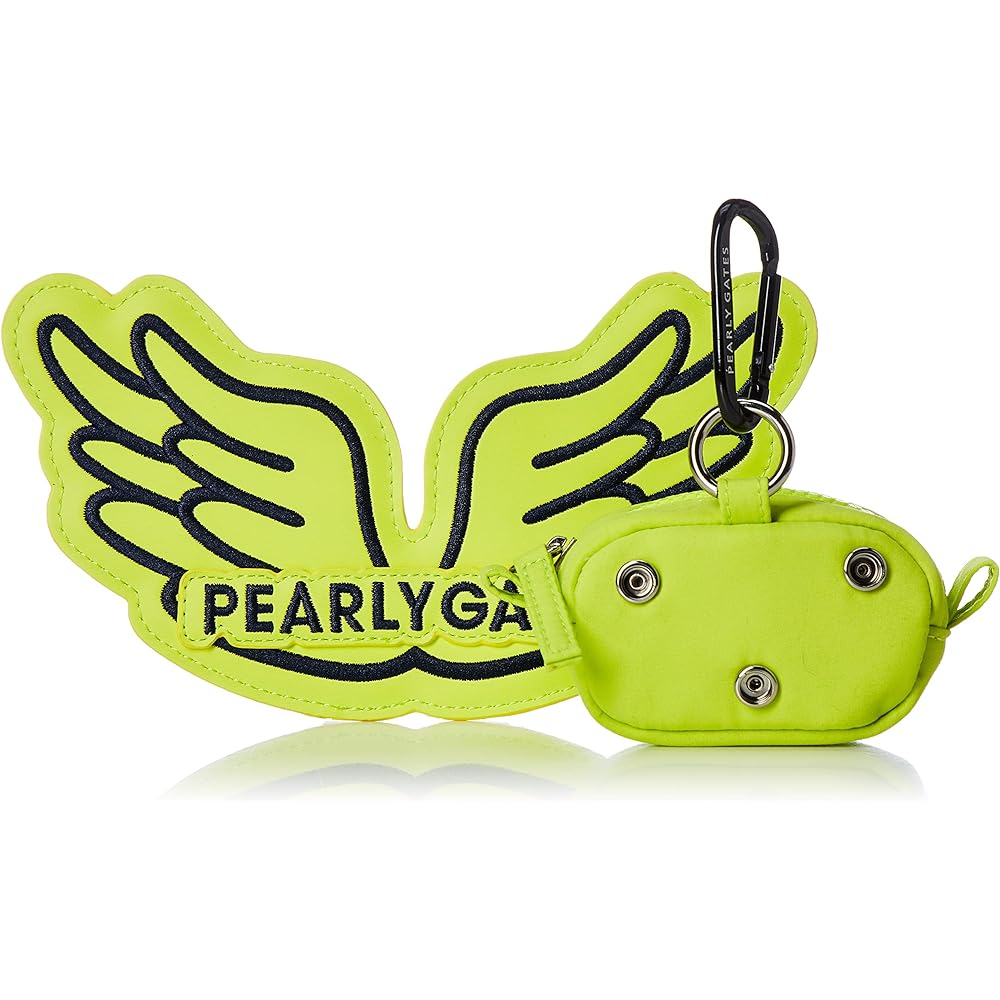 [Pearly Gates] Ball pouch (Pegasus feather motif/synthetic leather) / Golf accessory case / 053-1184401
