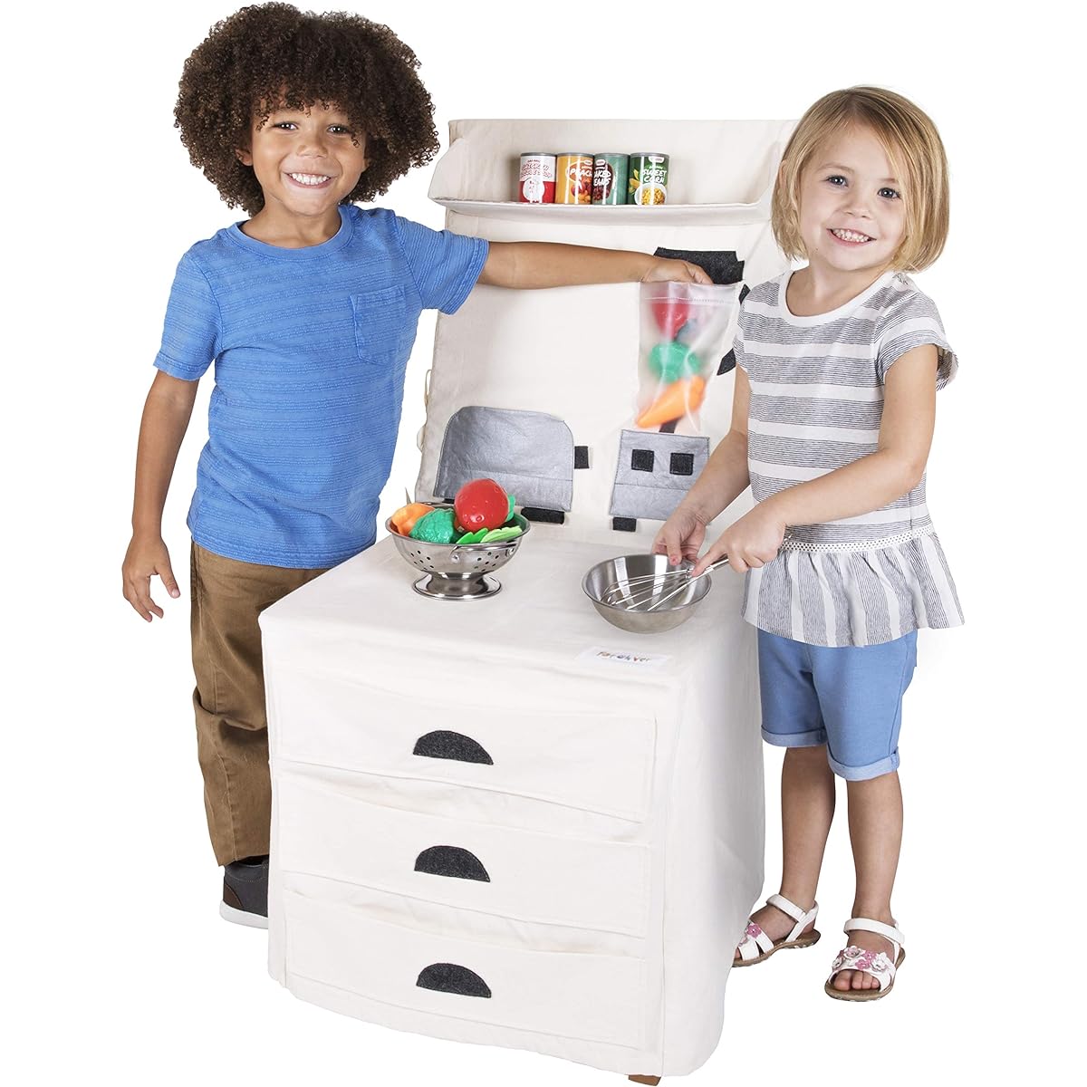 Pop Oh Vers: Pretend Play Kitchen Counter Top Set