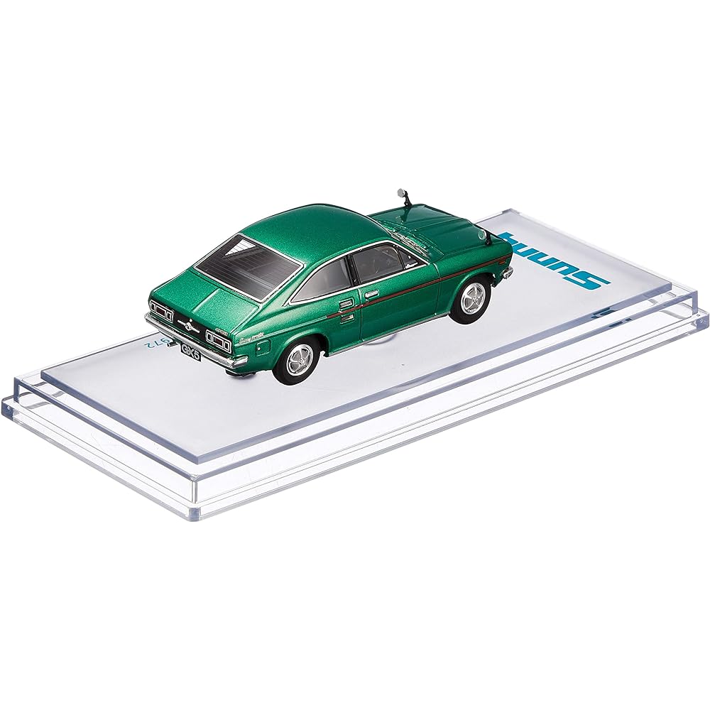 ENIF 1/43 Nissan Sunny 1200 GX5 Coupe 1972 Green Metallic Finished Product