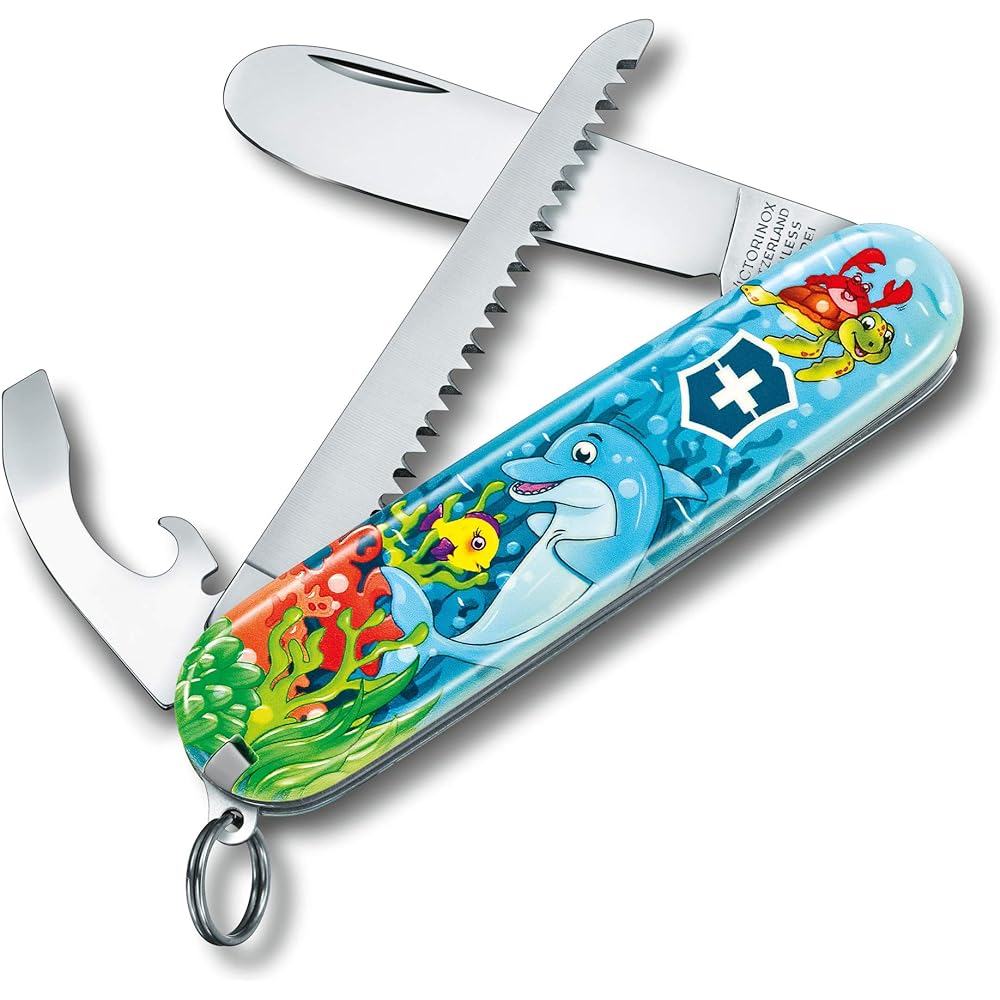 VICTORINOX My First Victorinox Animal Edition Knife for Children Outdoor [Domestic Genuine Product]