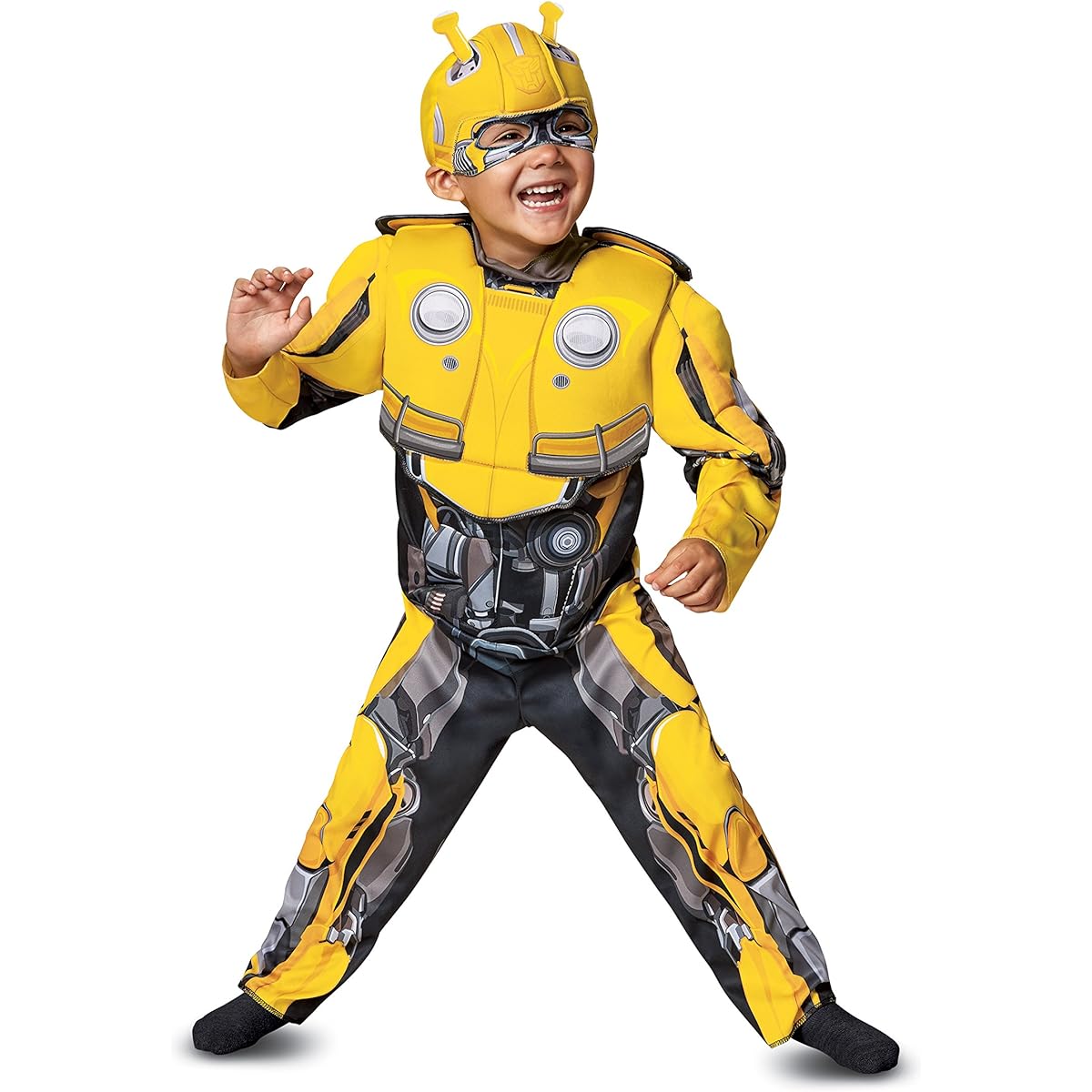 Transformers Bumblebee Movie Muscle Bumblebee Costume for Toddlers
