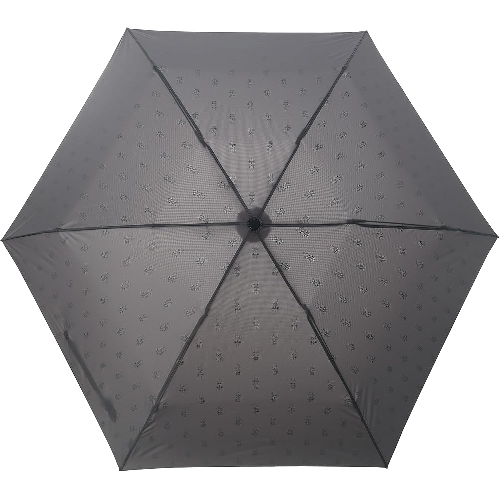 Moonbat [McIntosh Philosophy] Umbrella Folding Umbrella Ultra Light Barberella BEAR 21-431-10966-02 Gray