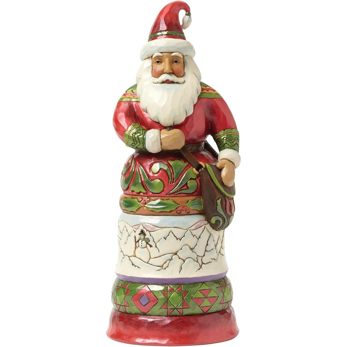 Jim Shore Heartwood Creek Regal Santa Stone Resin Figure 9.5"