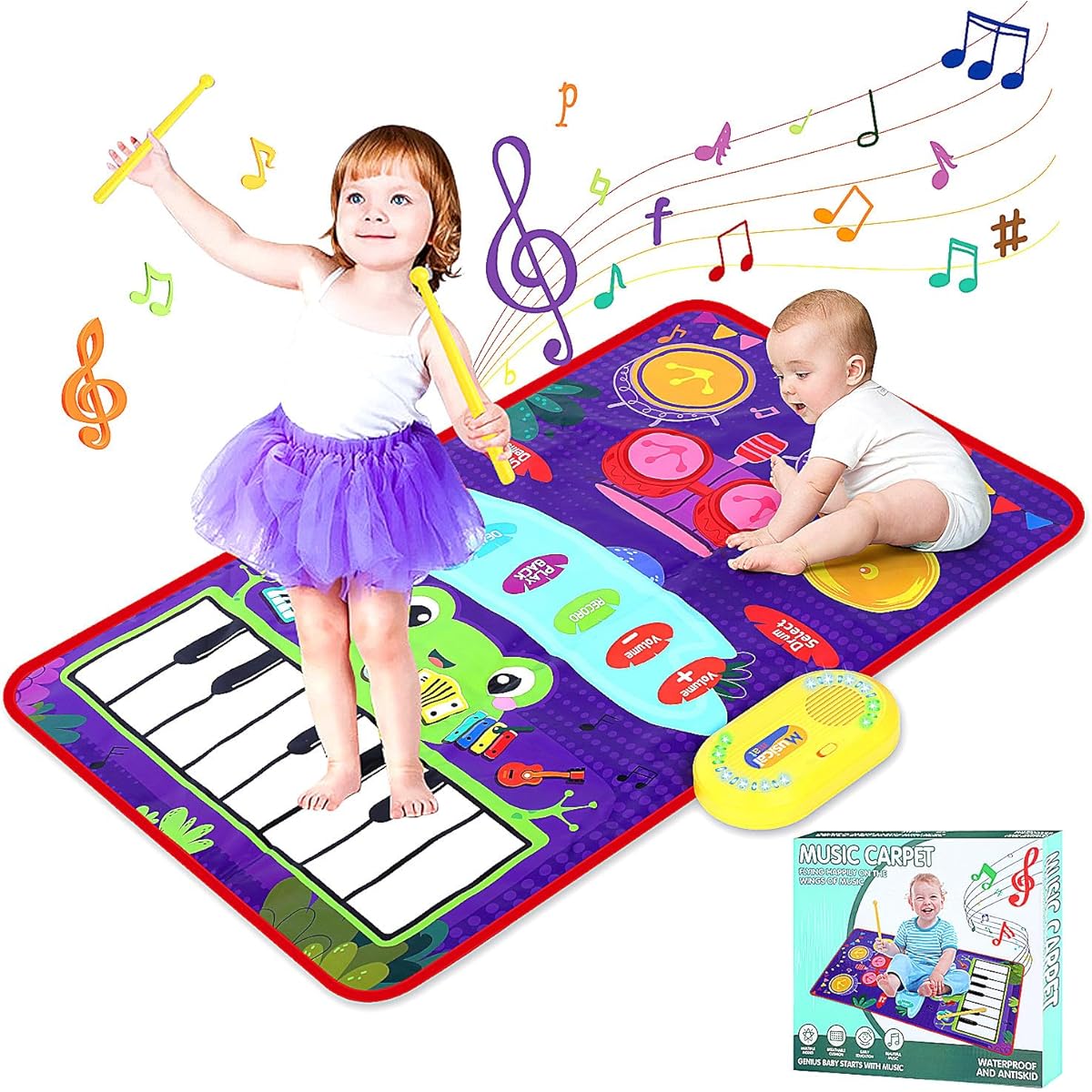 semart musical mat for toddlers