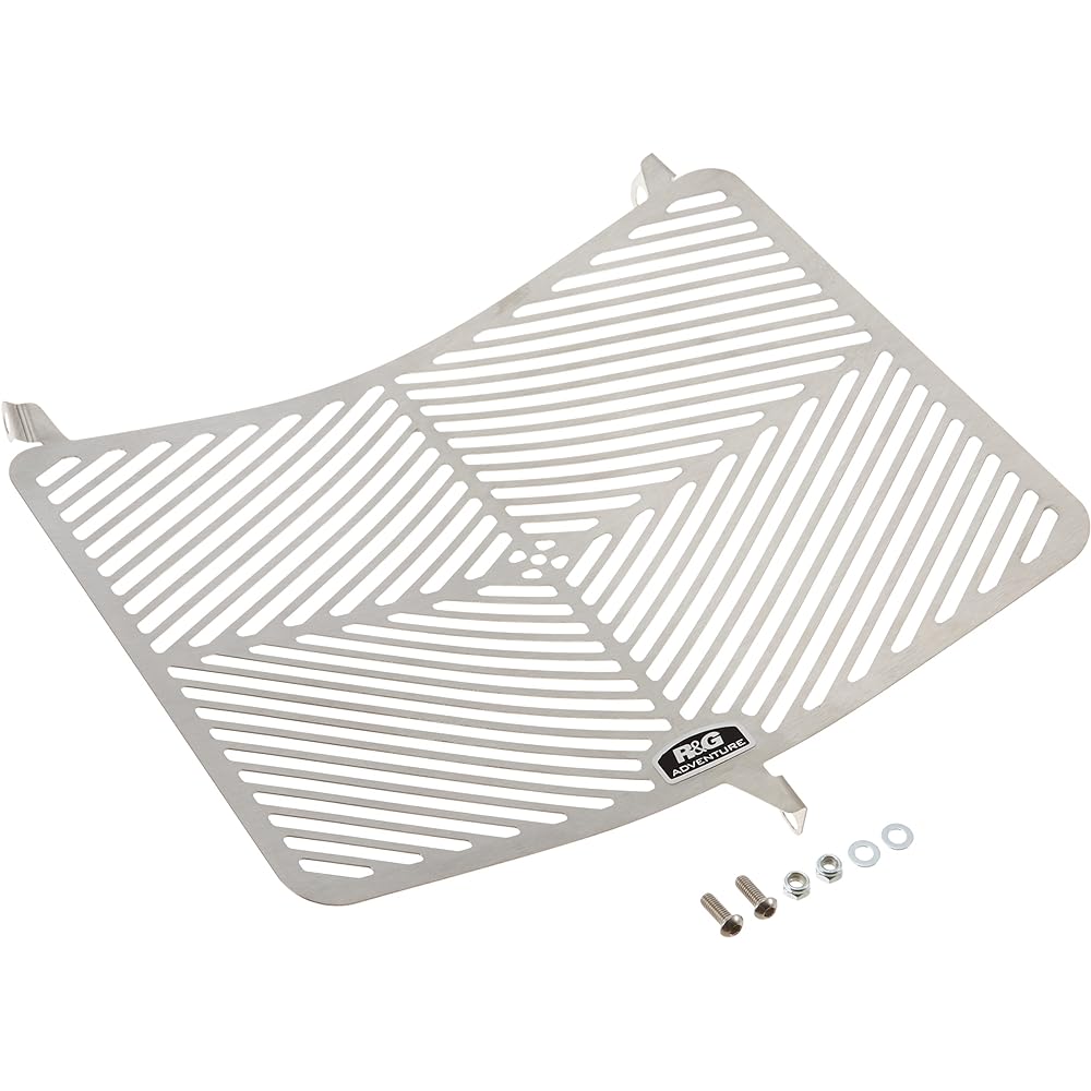 R&G Stainless Steel Radiator Guard Silver GSX-S1000 ABS(15-), GSX-S1000F ABS(15-) RG-SRG0040SS