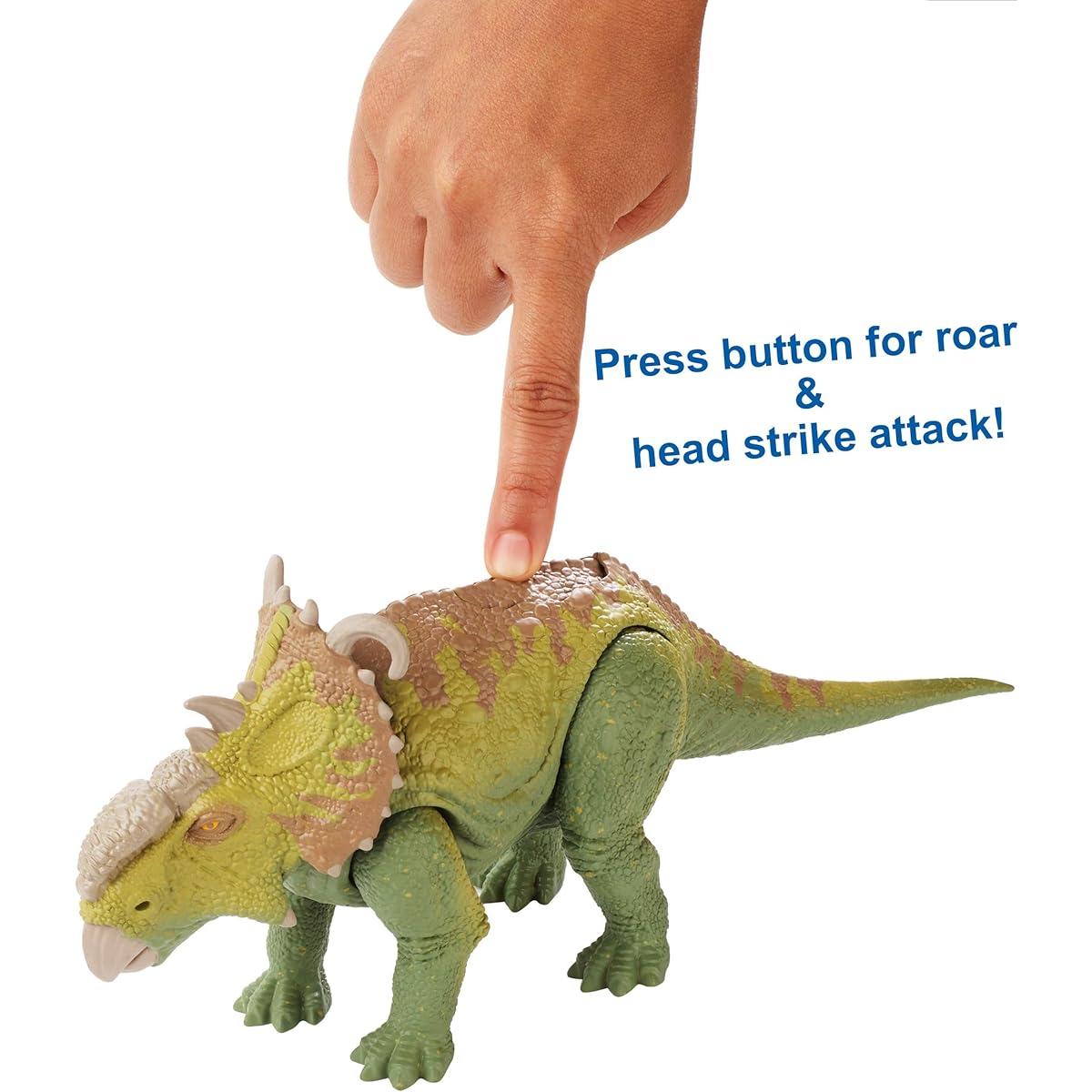 Jurassic World / Fallen Kingdom 2018 Roarivores Talking Action Figure Sinoceratops / JURASSIC WORLD : FALLEN KINGDOM MATTEL ROARIVORES Action Figure SINOCERATOPS [Parallel Import Version] Latest Movie 2 Sequel Dinosaur Mattel Figure Goods