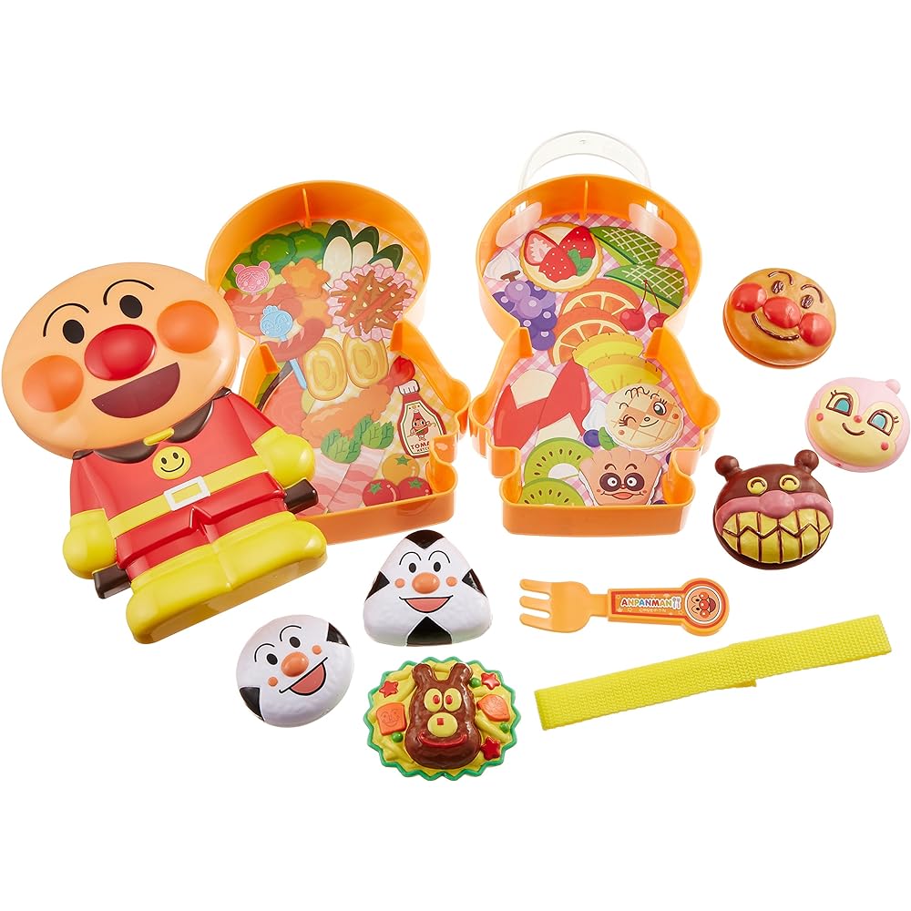 Joy Palette (JOYPALETTE) Full of volume! Anpanman's bento set & Anpanman's rice is full! Anpanman's breakfast set [Set purchase]