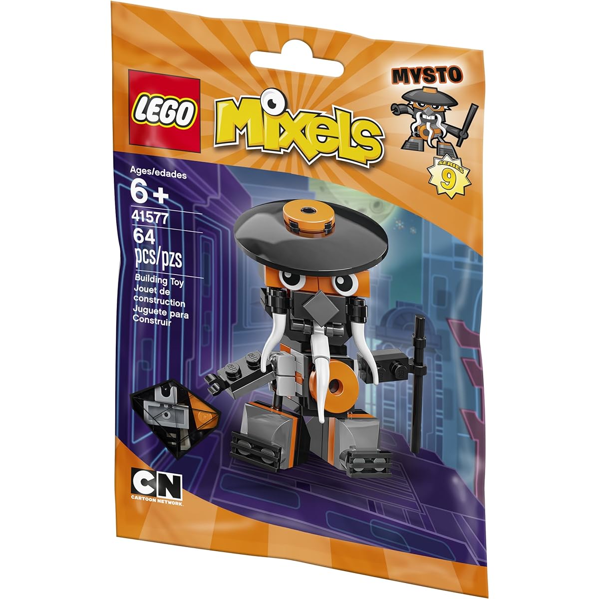 LEGO Mixels 41577 Mysto Building Kit (64 Piece)