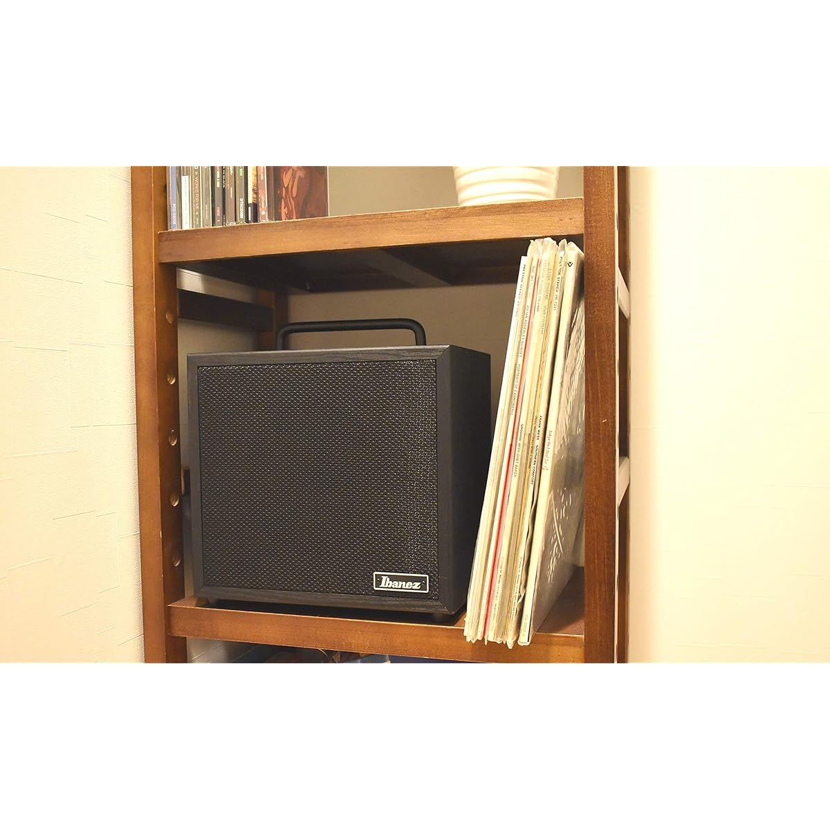 [Set Purchase] Ibanez 10W Practice Amplifier for Electric Bass IBZ10BV2 & Standard Guitar/Bass Cable 10ft (3.05m) Straight-L-shaped Plug SI10L
