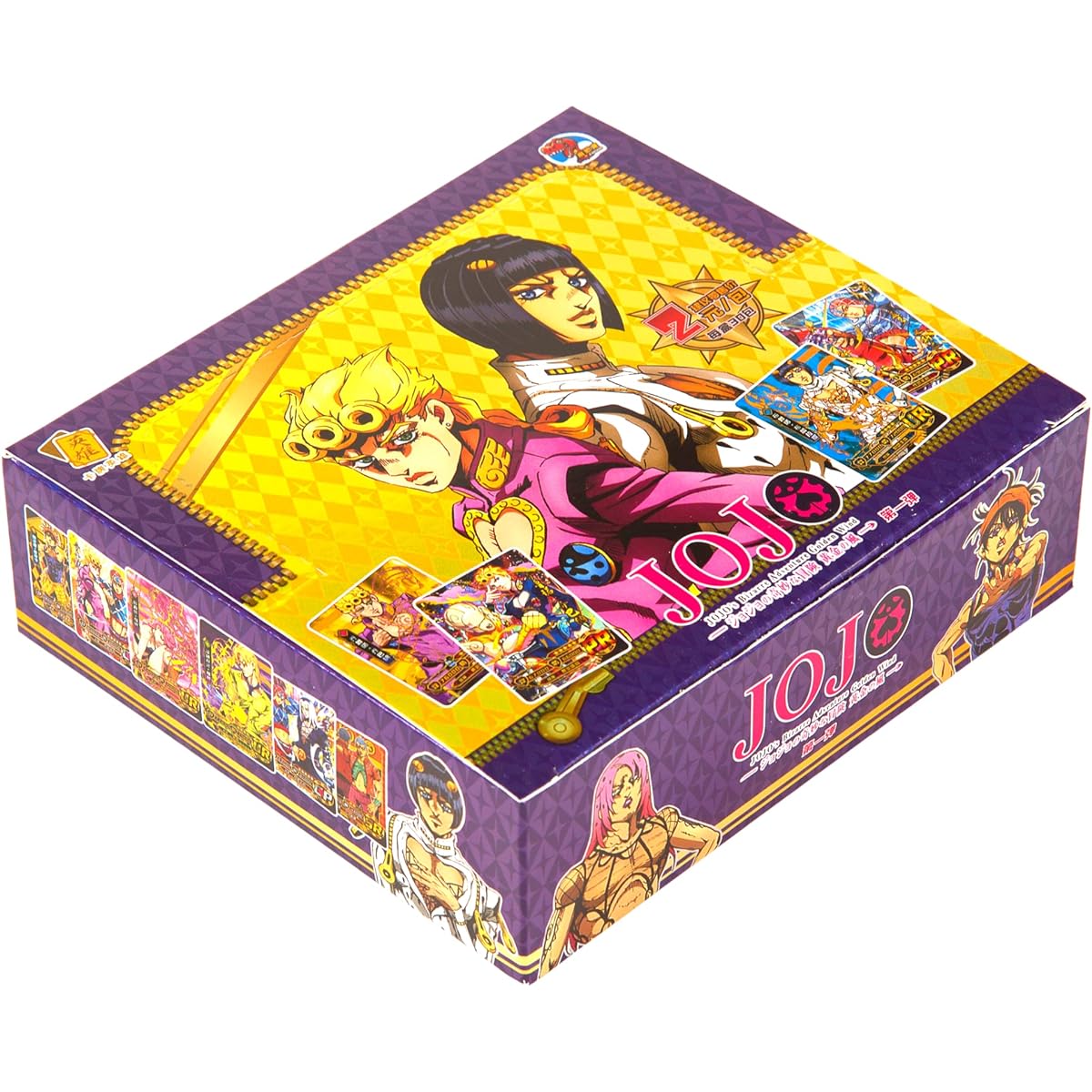 JoJo's Bizarre Adventure Cards - Anime Trading Cards Booster Box - TCG CCG Collectible Trading Card Game - Sealed Box with 30 Packs