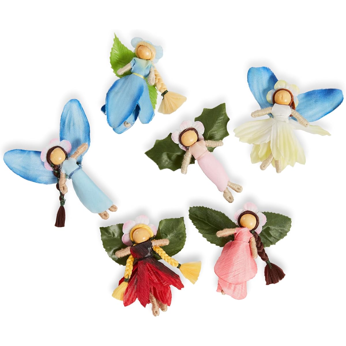 Magic Cabin Take-along Posable Pocket Fairies, Set of 6 by Magic Cabin.