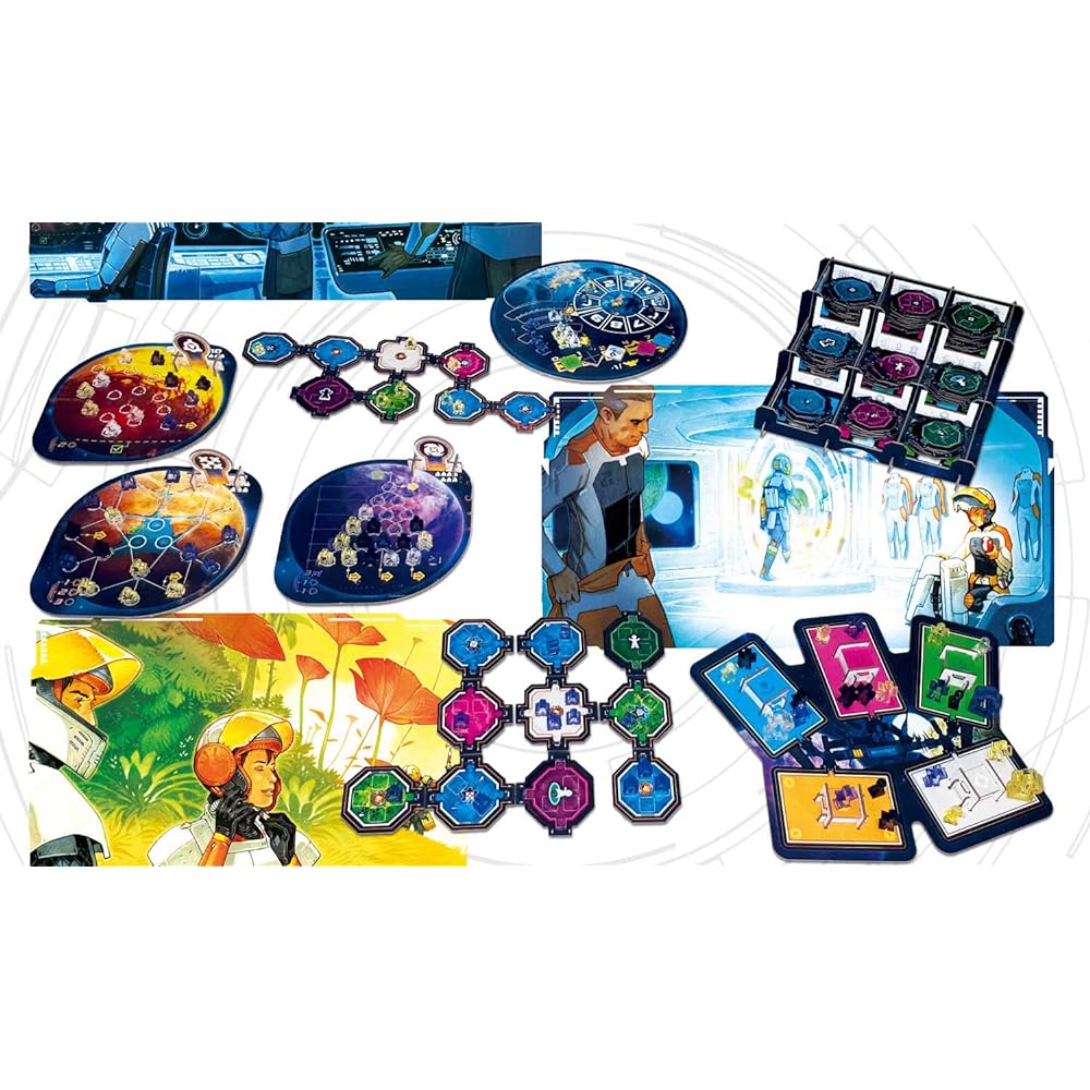 Arclight Space Gate Odyssey Japanese version (for 2-4 players, 90 minutes, for ages 12 and up) Board game