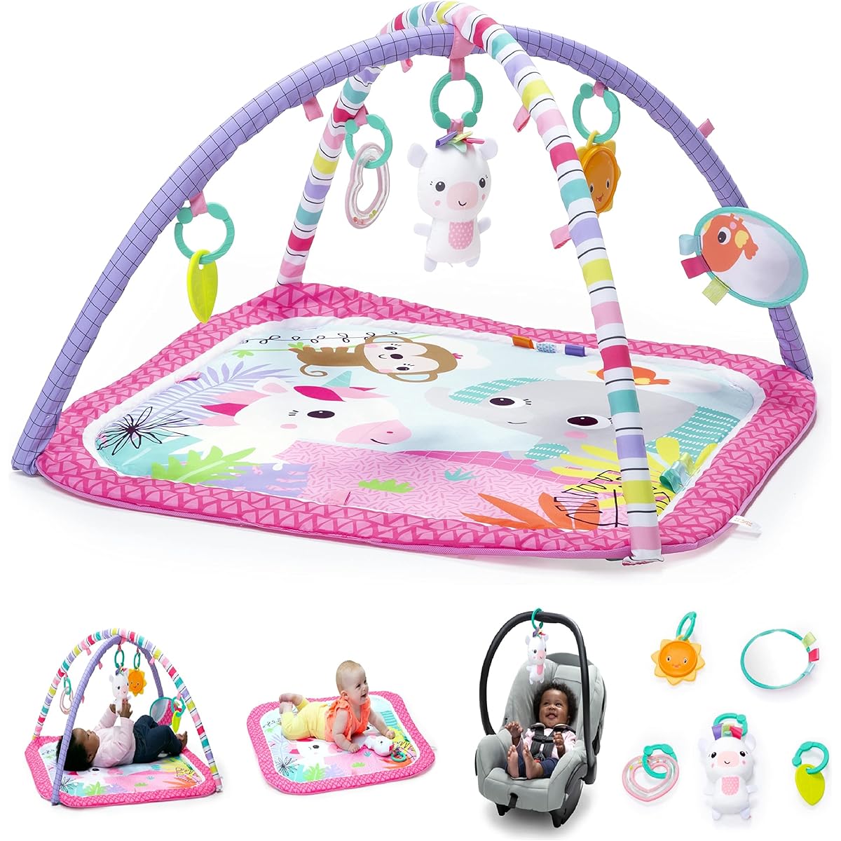 Baby Einstein Legends & Lore Purple Dinosaur/Dragon Bath Puppet Toy