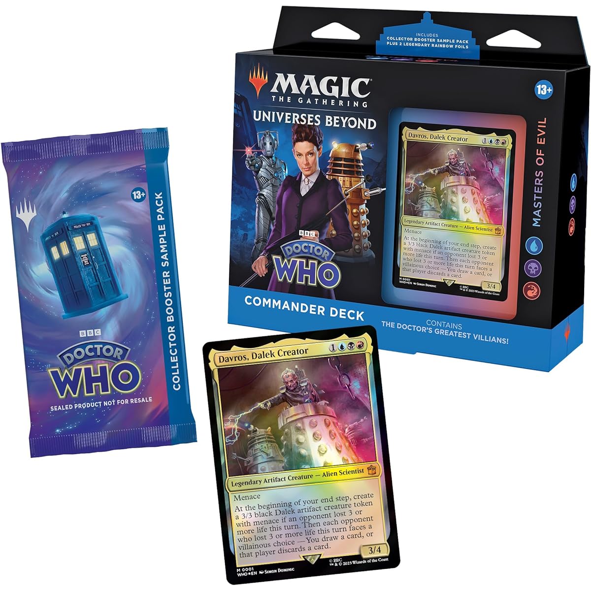 Magic: The Gathering Doctor Who Commander Deck - Masters of Evil
