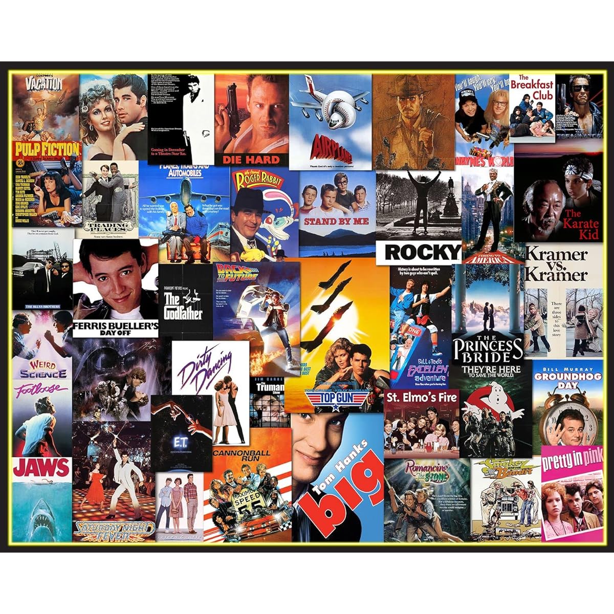 Springbok Going to the Movies 1000 Piece Jigsaw Puzzle