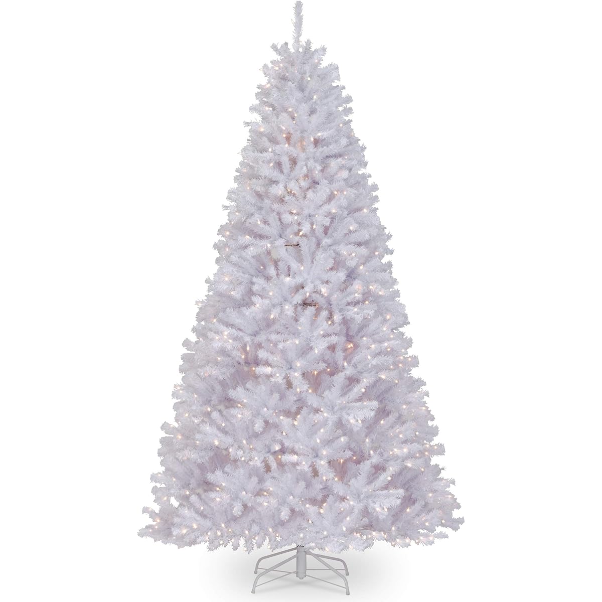 National Tree North Valley Spruce Tree with Clear Lights, 9 Ft NRVW7-302-90
